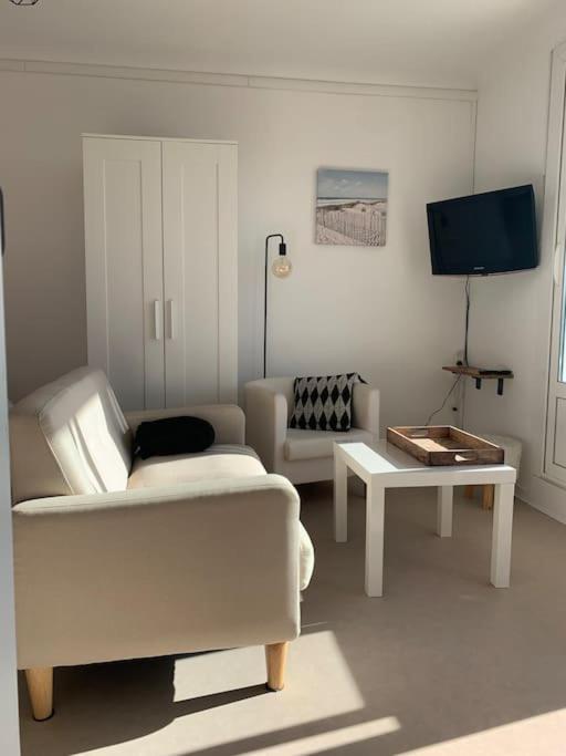 Studio Face Mer Acces Direct A La Plage La Bernerie-en-Retz Exterior foto